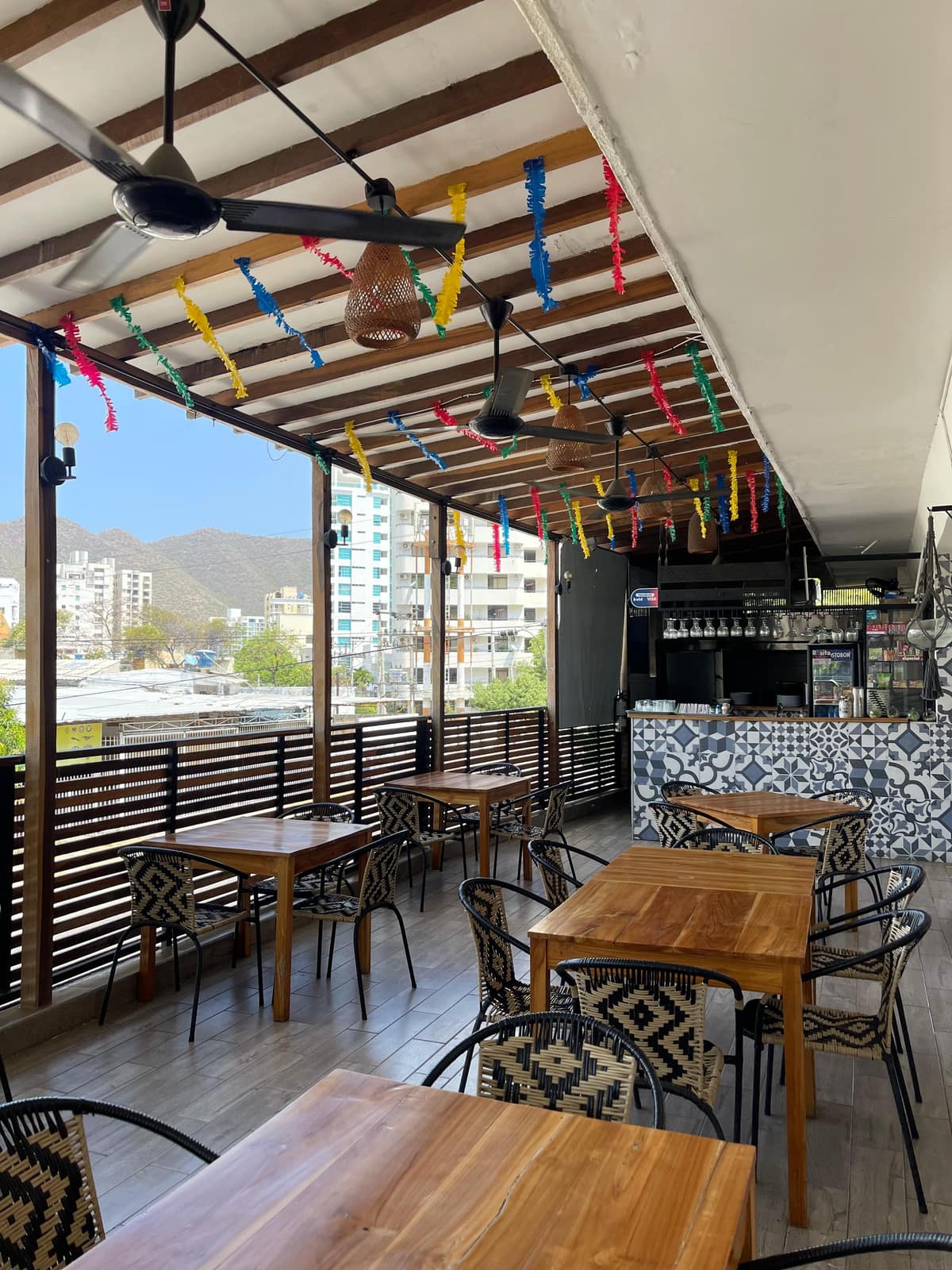 Restaurante & terraza — Villa Roca
